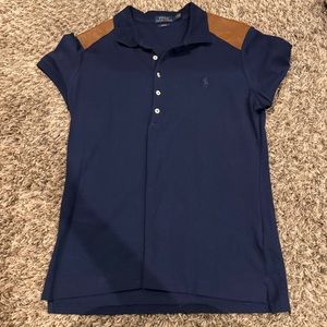 Slim Fit Navy Polo